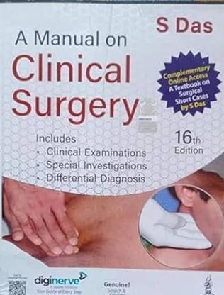 A Manual On Clinical Surgery By S Das