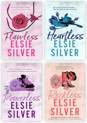 flawless book set by elsie silver 
this book set contain 4 books flawless ,heartless, flawless, powerless