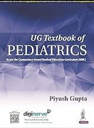 UG Textbook of Pediatrics (English, Paperback, Gupta Piyush)