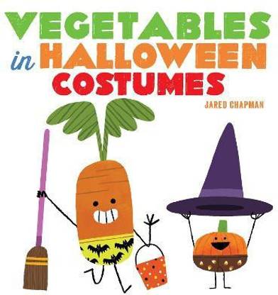 Vegetables in Halloween Costumes
