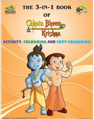 The 3 in 1 Book of Chhota Bheem & Krishna