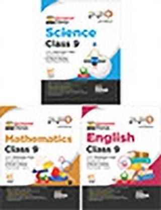 Olympiad Champs Science, Mathematics, English Class 9 with Previous Year Questions & 5 Mock Online Olympiad Tests 2nd Edition (set of 3 books)