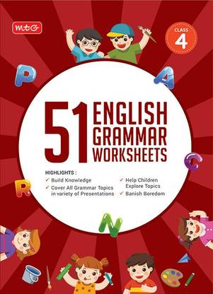 Mtg 51 English Grammar Worksheets Class 4