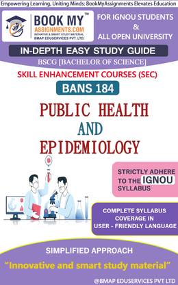 IGNOU BANS 184 Public Health and Epidemiology In Depth Guide For Ignou Student