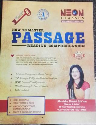 Passage Reading Comprehension (Highly Useful For All Competitive Examinations) (Paperback, Hindi, Manisha Bansal)