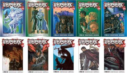 Berserk Volume 21,22,23,24,25,26,27,28,29,30 (English, Paperback, Miura Kentaro)