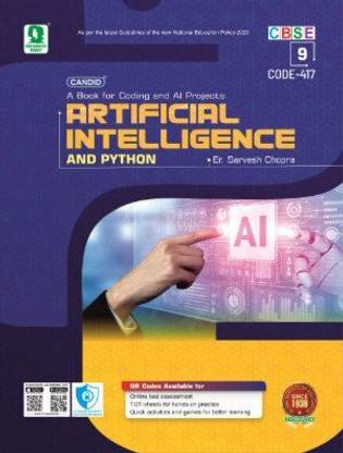 Evergreen Candid Artificial Intelligence and Python For Class 9