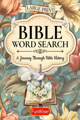 Bible Word Search Large Print  - A Journey Through Bible History