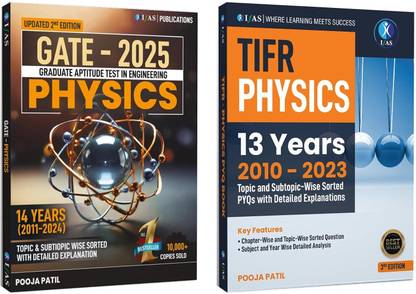 GATE Physics & TIFR Physics  - 2026 [Set of 2 Books] | Chapter-wise PYQs with Detailed Explanations | GATE Physics 2025 & TIFR Physics Solved Papers | Best-Selling Guide for IIT JAM / TIFR / CUET / JEST / CSIR UGC NET / GATE Physics Exam Preparation | PYQs from 2010 to 2024 | Concept-Based Solutions | Topic-wise Segregation | Two Brothers Publications