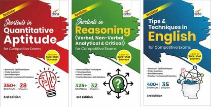 Shortcuts & Tips in Quantitative Aptitude/ Reasoning/ English for Competitive Exams