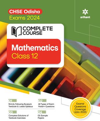 Complete Course For Mathematics Class 12th CHSE Odisha Exam 2024