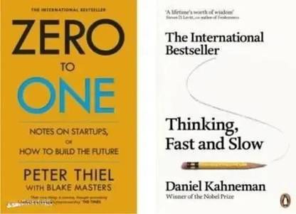 Zero To One + Thinking, Fast And Slow (2 Book Combo)