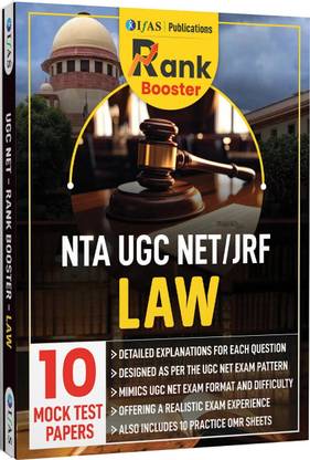 UGC NET Law  - Mock Test 2025 | Practice Set Book with 1000+ MCQs and Detailed Solutions | Best Seller Mock Test Book for NTA UGC NET JRF and SET Law Exams in India | Includes 10 Mock Practice Question Papers with OMR Sheets for Rank Improvement in UGC NET | Two Brothers Publications