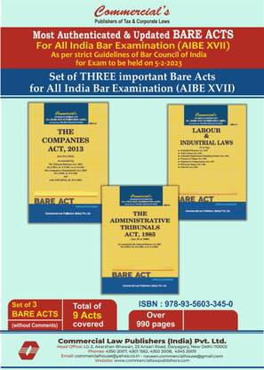 All India Bar Exam Set of 20 Books
