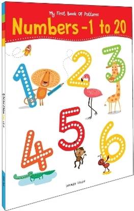 My First Book of Patterns Numbers 1 to 20  - By Miss & Chief