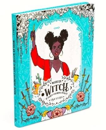 Modern Witch Tarot Coloring Book