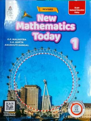 New Mathematics Today Class 1 For 2025-2026 Examination