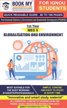 IGNOU MED 8 Globalisation and Environment Study Material (Quick Readable Notes) For Ignou Student
