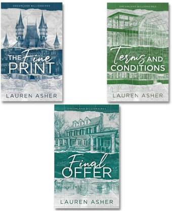 The Fine Print + Terms And Conditions + The Final Offer (Dreamland Billionaires Series Set Of 3 Books) Paperback (English) By Lauren Asher (Paperback, Lauren Asher)