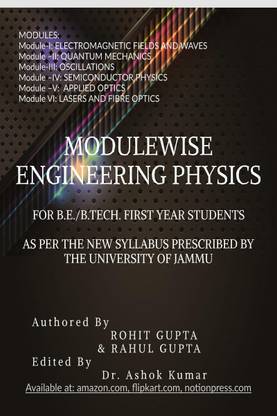 MODULEWISE ENGINEERING PHYSICS  - For B.E./B.Tech. First year students.