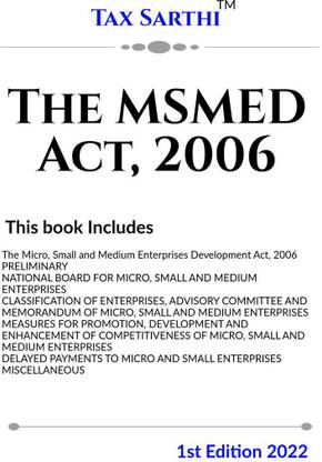 The Micro, Small and Medium Enterprises Development Act, 2006 | 1st Edition 2022