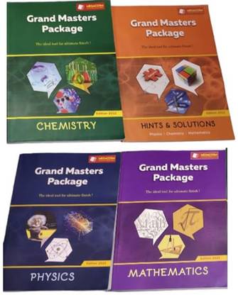 Fiitjee GMP (Grand Master Package) (2022-2023 Edition) - Set of 4 Books