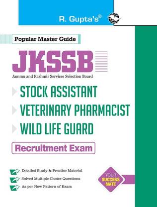 JKSSB: Stock Assistant, Veterinary Pharmacist, Wild Life Guard Recruitment Exam Guide