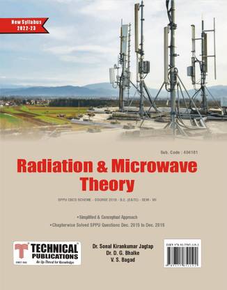 Radiation & Microwave Theory for SPPU 19 Course (BE - SEM VII - E&Tc - 404181)