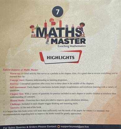 MATHS MASTER