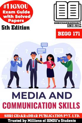 IGNOU BEGG 171 Study Material & Book (BAM English) Media and Communication Skills