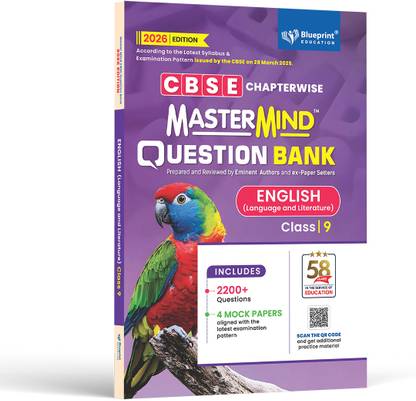 Mastermind CBSE Question Bank Class 9 English Language And Literature Exam 2026 (Chapterwise Based On Latest Syllabus Pattern)