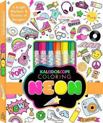 Kaleidoscope Coloring Kit Neon