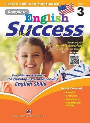 Complete English Success Grade 3 - Learning Workbook for Third Grade Students - English Language Activity Childrens Book - Aligned to National and State Standards