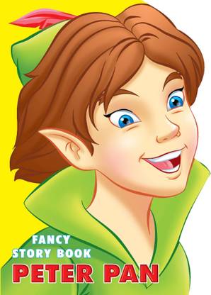 Fancy Story Board Book - Peter Pan - Adventure Fairy Tale for Kids Age 3–8 | Sturdy Die-Cut Board Book with Beautiful Illustrations & Easy-to-Read Story