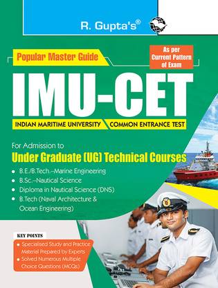 Indian Maritime University (Imu) Common Entrance Test Guide