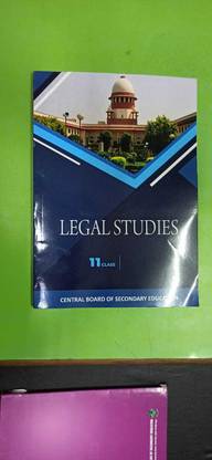 Legal Studies For Class 11 CBSE Textbook