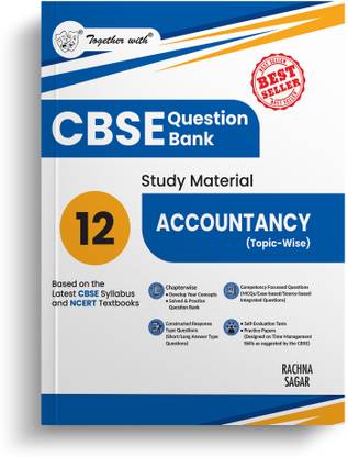 Together with CBSE Question Bank Class 12 Accountancy Exam 2026 Study Material