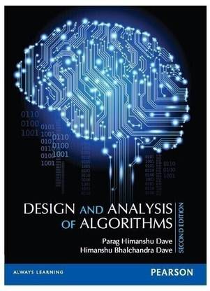 Design and Analysis of Algorithms 2 Edition