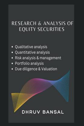 Research analysis of equity securities  - Research methodology and security analysis of equity