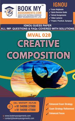 IGNOU MVAL 028 Creative Composition | Guess Paper | Important Question Answer |Master of Arts (Drawing and Painting) (MADP)