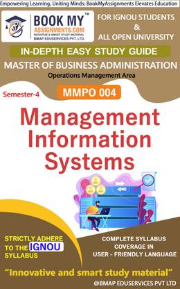 IGNOU MMPO 004 Management Information Systems In Depth Guide For Ignou Student
