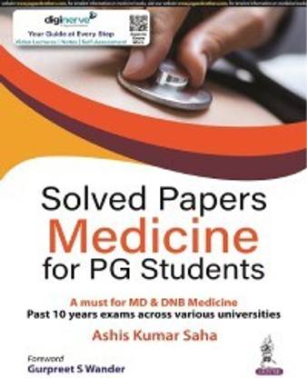 Solved Papers Medicine for PG Students