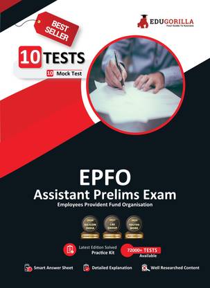 UPSC EPFO Assistant Prelims Exam  - 2024 | 10 Full Length Mock Tests (1000+ Solved Questions) | Free Access to Online Tests