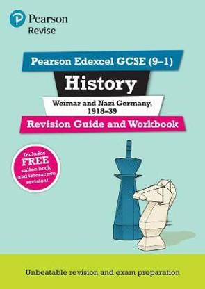 Pearson REVISE Edexcel GCSE History Weimar and Nazi Germany, 1918-39 Revision Guide and Workbook incl. online revision and quizzes - for 2025, 2026 exams