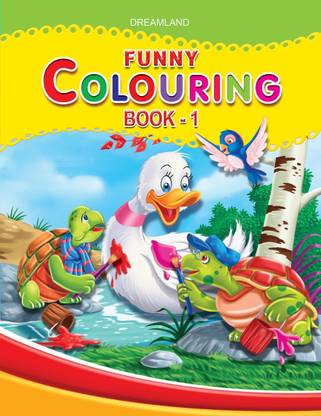 Funny Colouring Part - 1  - | Cute, Creative & Funny Colouring Book for Kids Ages 2-6 | 32 Pages of Silly Animal Pictures & Imaginative Scenes | Ideal for Early Learning, Fine Motor Skills & Hours of Colouring Fun