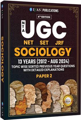 UGC NET Sociology  - Paper 2 Book 2025 | (2012 to 2024 Aug) with Detailed Solutions (Unit Wise Sorted) | Bestselling PYQ Book for NTA-UGC NET/JRF and SET Sociology Exams in India | Two Brothers Publications