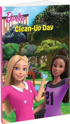 Barbie Clean-Up Day | Barbie Reader | Small size storybook | Barbie Short Stories