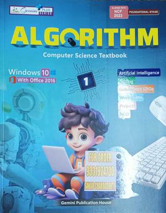 ALGORITHM COMPUTER SCIENCE TEXTBOOK CLASS 1