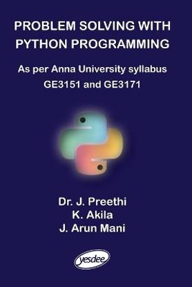 Problem Solving and Python Programming