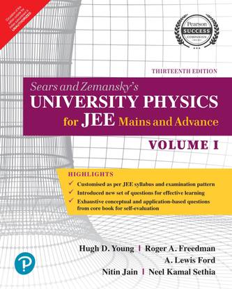 University Physics for JEE Mains and Advance | Vol 1 | By Pearson